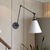 Applique flessibile da parete industriale conico design - clowasit.com